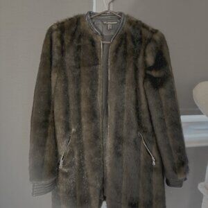 Zara Faux Fur Coat